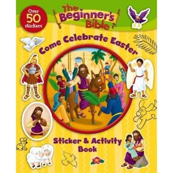 The Beginner's Bible Come Celebrate Easter Sticker and Activity Book -- The Begi - Picture 4 of 4
